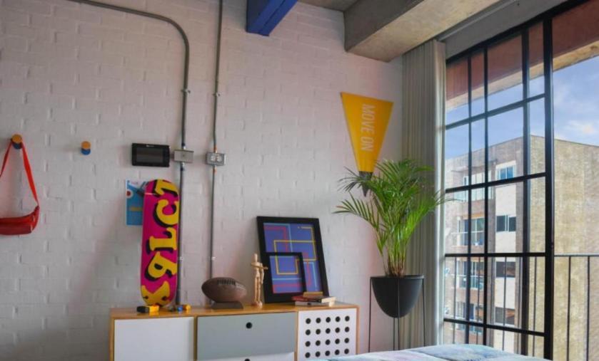 Studio with Balcony